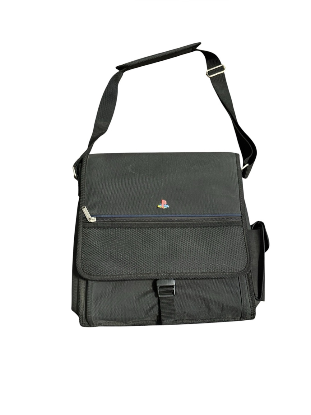 Sony PlayStation black travel bag for console vintage bag